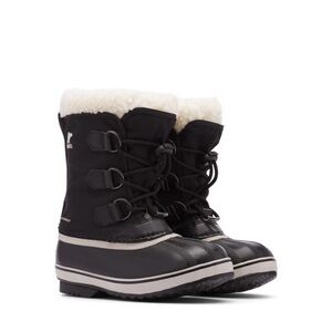 Sorel Toddler Yoot Pac Nylon Waterproof Boots Black Size 13 Winter Outdoor Warm
